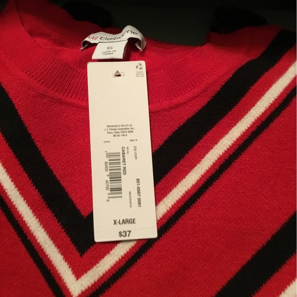 🆕🖤 Ladies Lightweight Designer Multicolored Sweater NWT - Picture 1 of 5